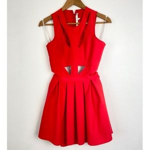 Lovers + Friends cutting corners cocktail dress